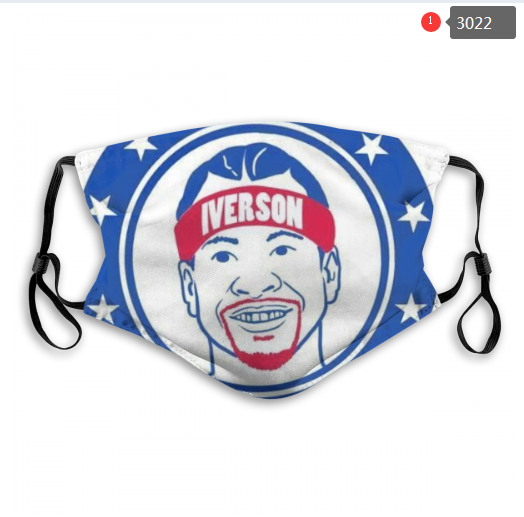 NBA Philadelphia 76ers #3 Dust mask with filter